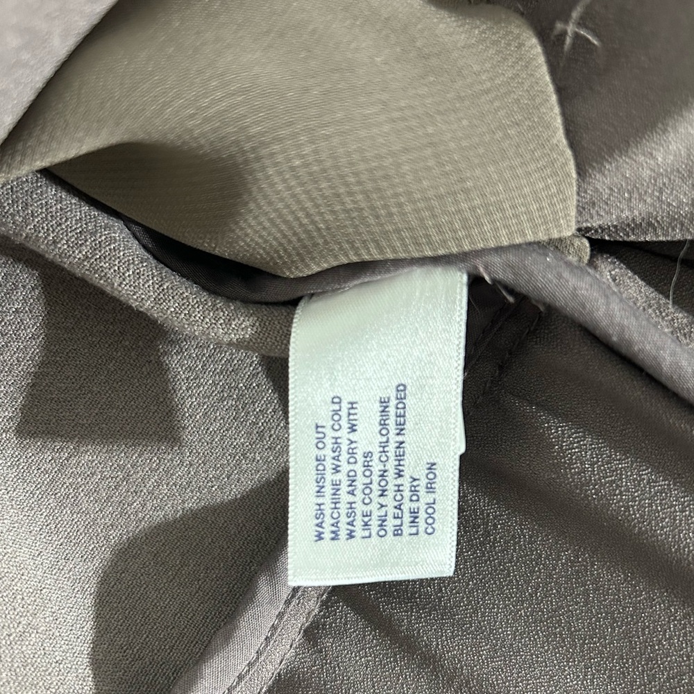 GAP Chiffon Ruffle Zip Front Jacket size medium - Picture 4 of 5